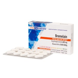 VIOGENESIS BROMELAIN (ΒΡΩΜΕΛΑΪΝΗ) 2400 GDU/g 30 caps VIOGENESIS